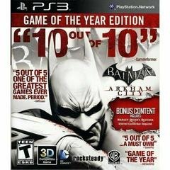 Batman Arkham City - Playstation 3
